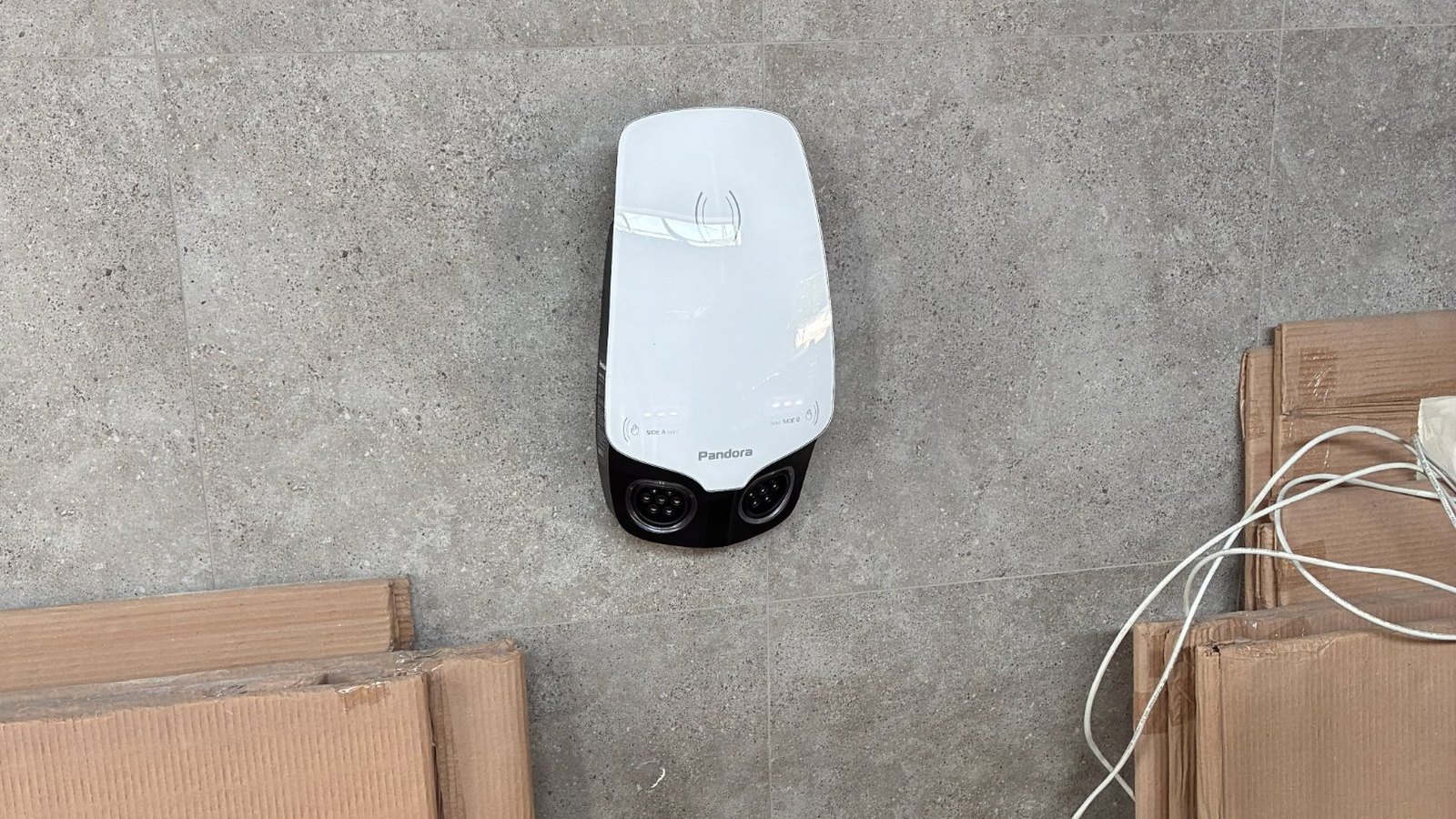 Wall-E DUO 22+22 кВт на два порта — частный дом, монтаж на этапе отделки